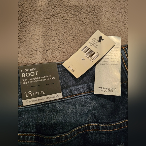 Lane Bryant High Rise Boot Cut Jeans - Picture 3 of 4